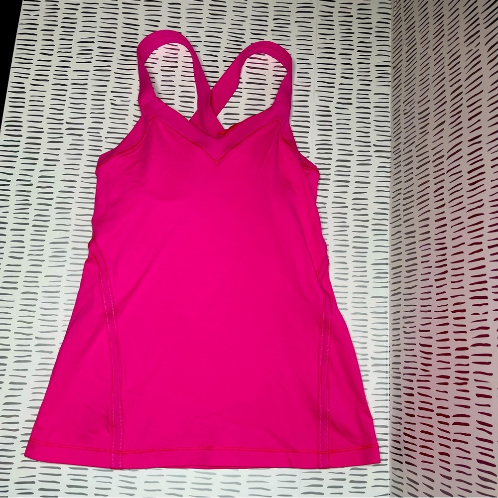 Lululemon Hot Pink Top